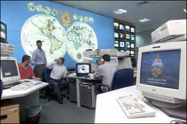 Studios de Al Jazira au Qatar